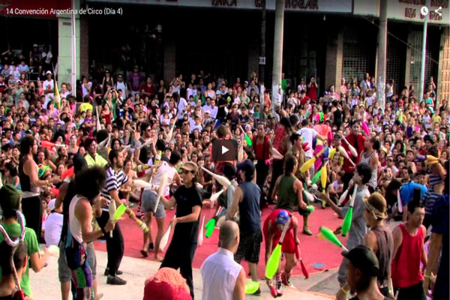 Convención Argentina de Circo. 14Va Convención 2010. Día 4.