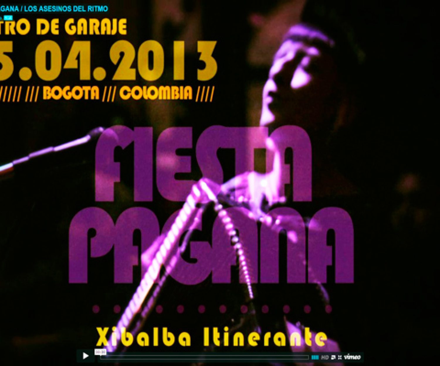 Colectivo Xibalbá Colombia. Los asesinos del ritmo.