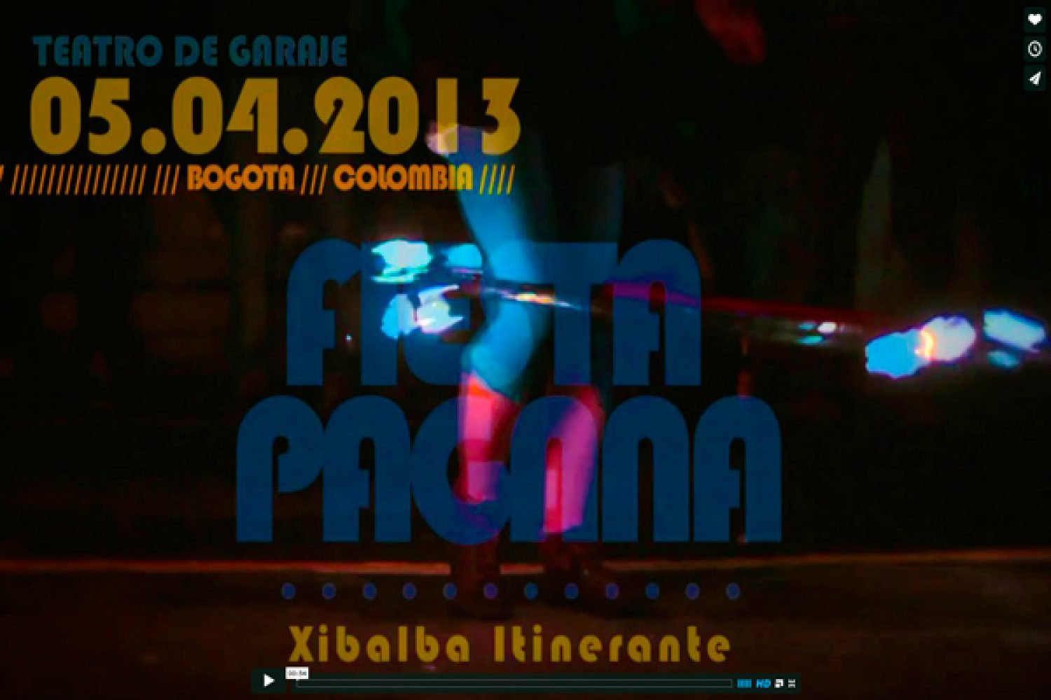 Colectivo Xibalbá - Fiesta Pagana - Aida Cantillo - Colombia.